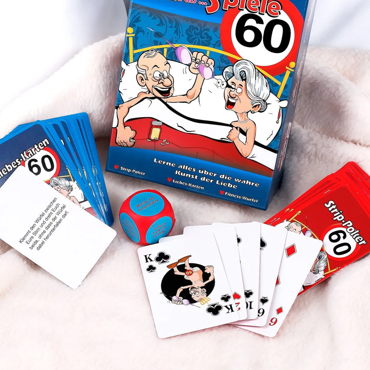 3 Liebesspiele für alle ab 60!