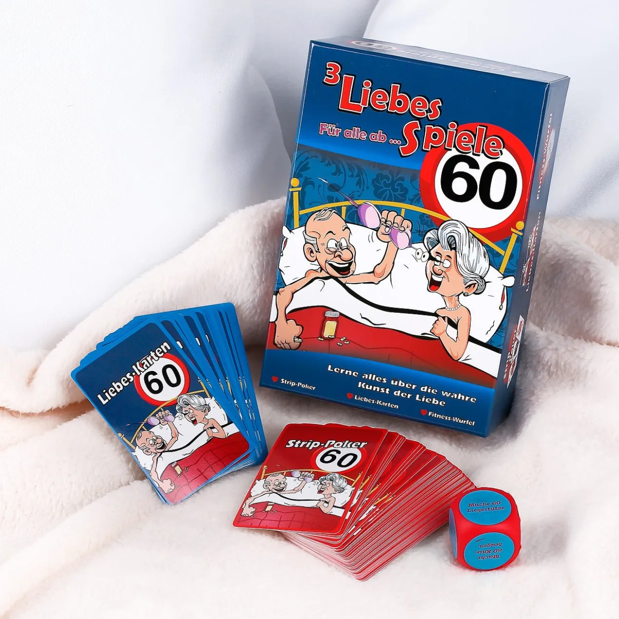 3 Liebesspiele für alle ab 60!