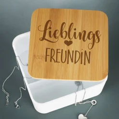 Lieblings... Aufbewahrungsdose mit Ihrem Wunschtext graviert