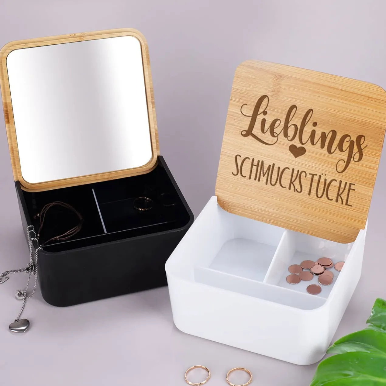 Lieblings... Aufbewahrungsdose mit Ihrem Wunschtext graviert