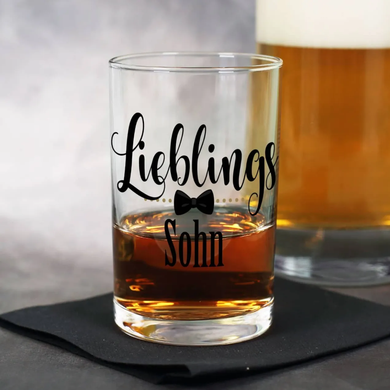 Lieblings... Schnapsglas für Männer mit Text Ihrer Wahl