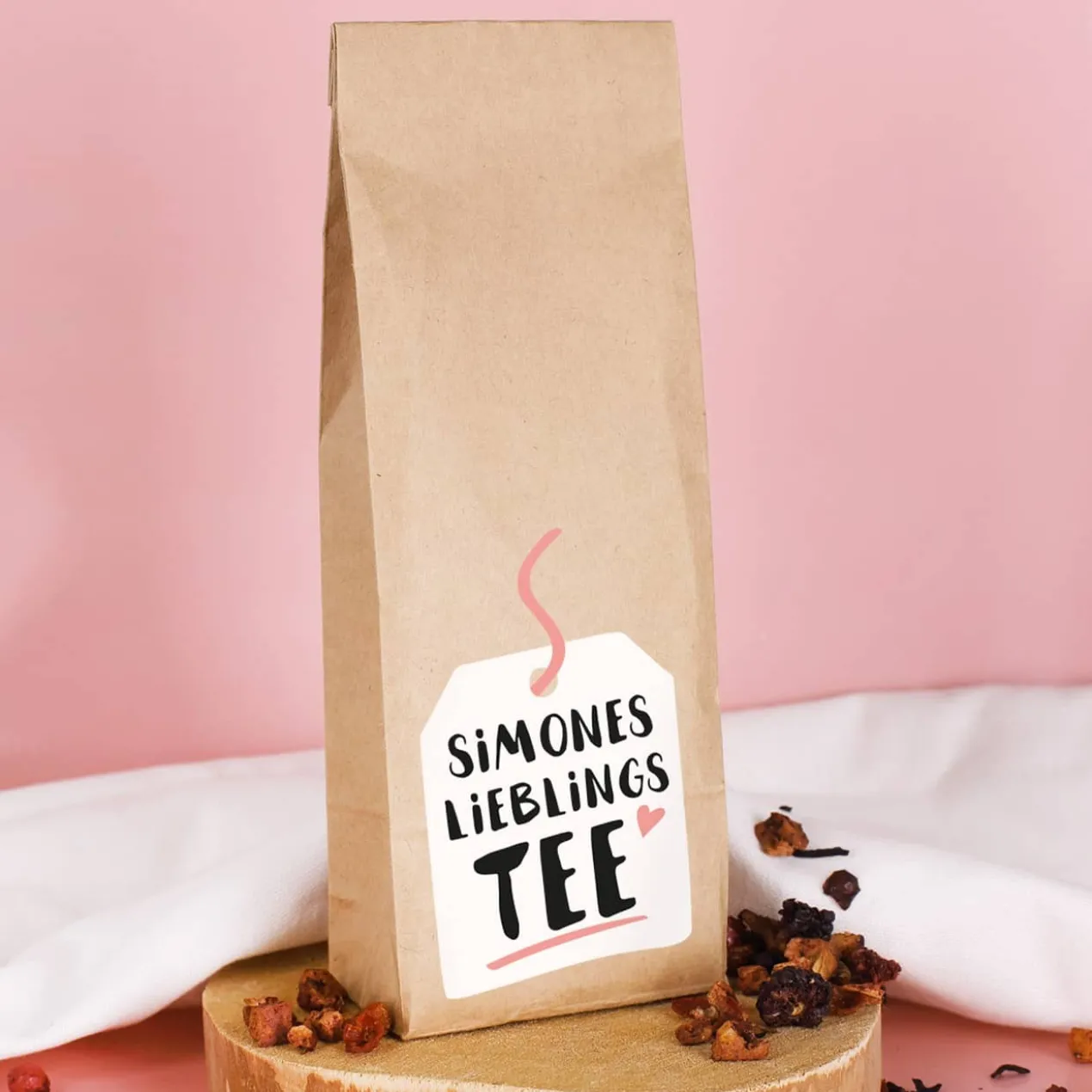 Lieblingstee Früchtetee mit Name