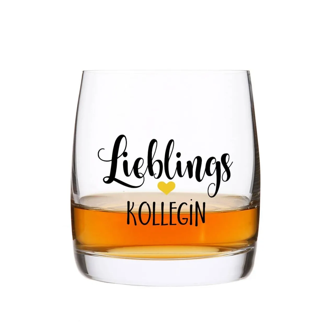 Lieblings Trinkglas mit Ihrem Wunschtext bedruckt