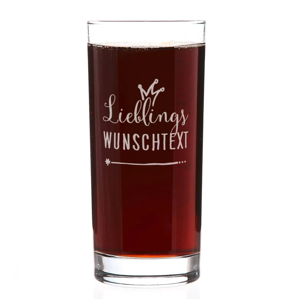 Lieblings... Trinkglas mit Wunschgravur