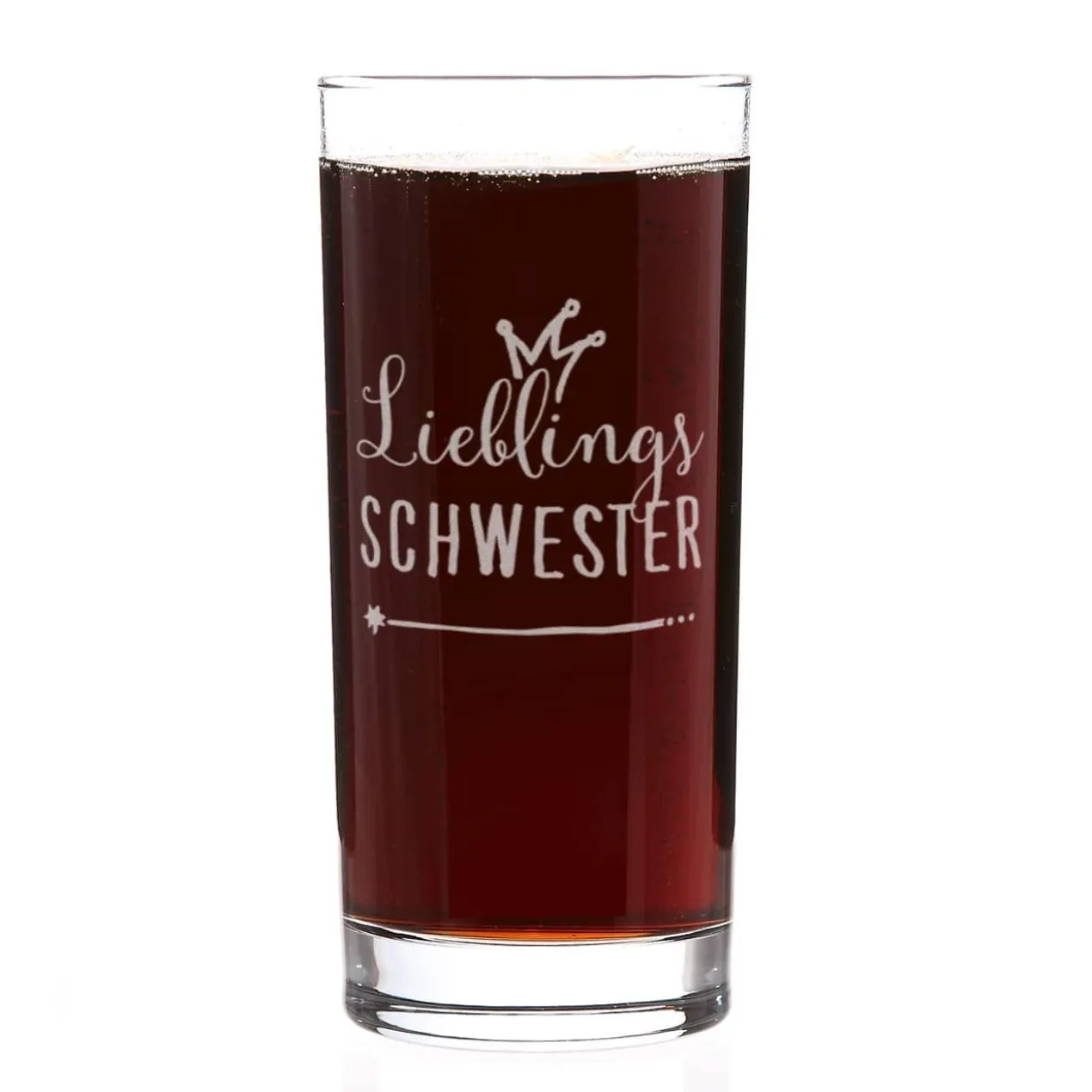 Lieblings... Trinkglas mit Wunschgravur