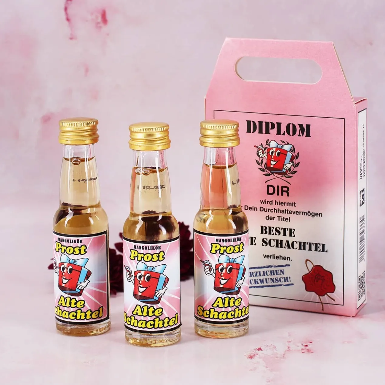 Likörbox Alte Schachtel