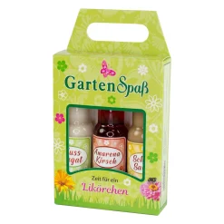 Likör 3er Set 'Gartenspaß' | Nuss-Nougat, Amarena-Kirsch & Schoko-Sahne