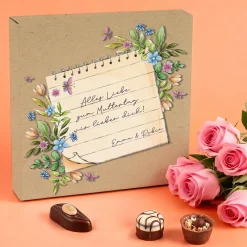 Lindt Pralinen als Geschenk für Mama | Personalisierbare Pralinenschachtel zum Muttertag