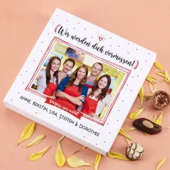 Lindt Pralinen Foto - Abschiedsgeschenk für Kollegen & Kolleginnen