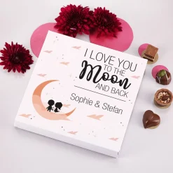Lindt Pralinen - I love you to the Moon and back - zum Valentinstag
