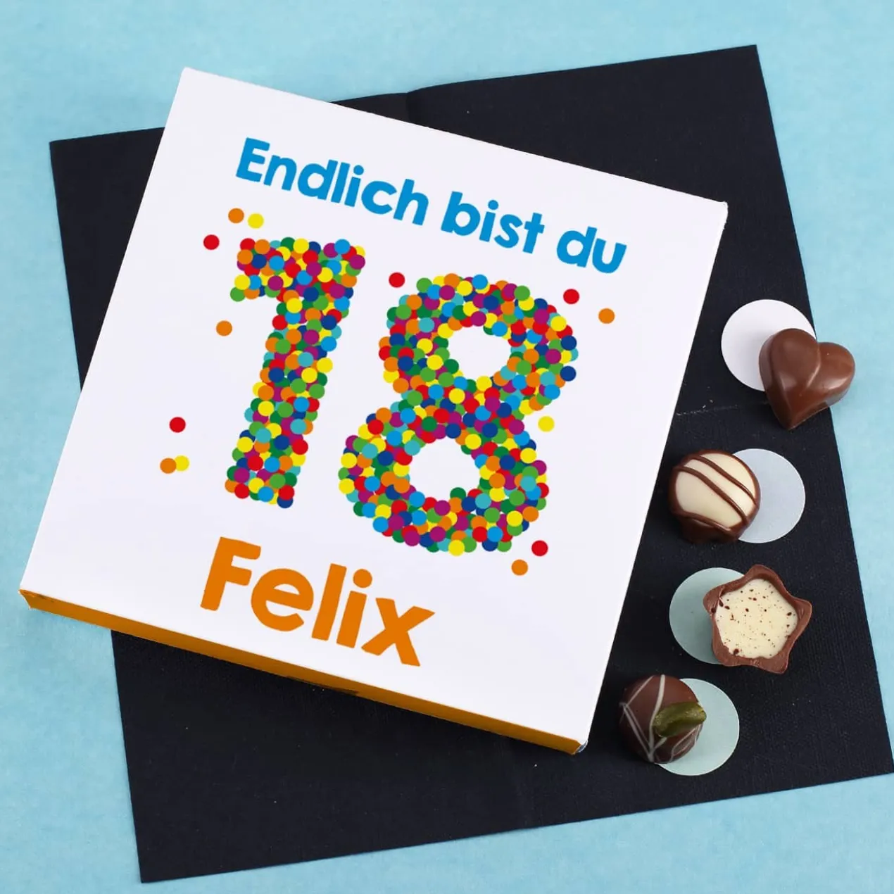 Lindt Pralinen zum 18. Geburtstag, 100g