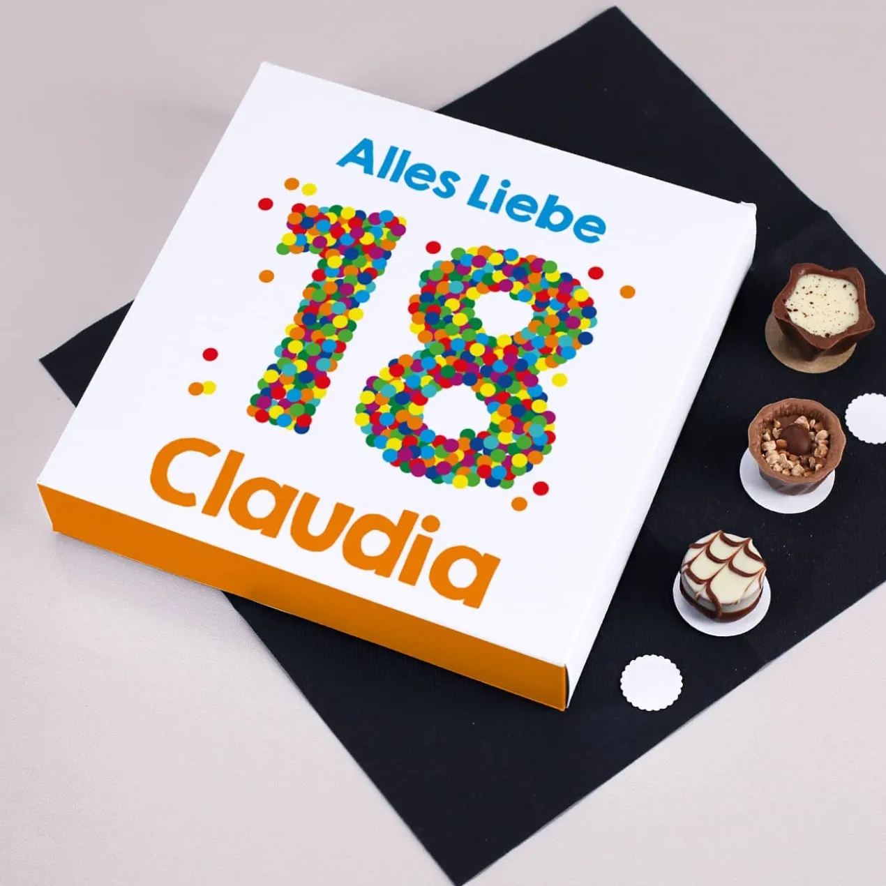 Lindt Pralinen zum 18. Geburtstag, 100g