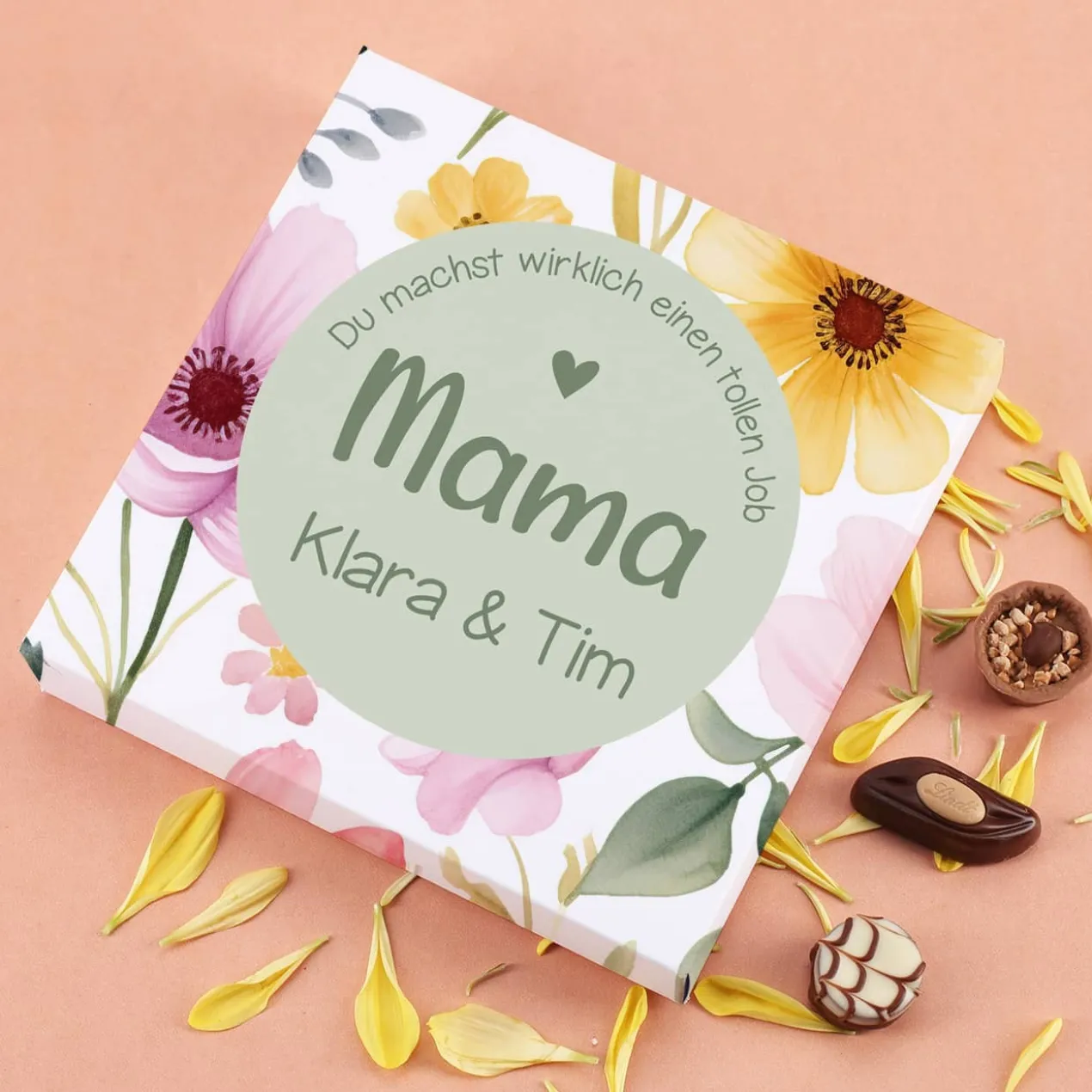 Lindt Pralinen zum Muttertag - Du machst wirklich einen tollen Job