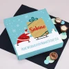 Lindt-Pralinen zu Weihnachten mit Ihrem Wunschtext, 100 g