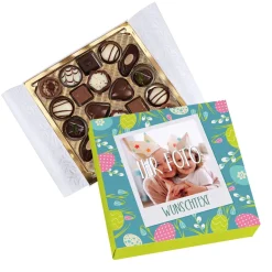 Lindt süße Ostergrüße mit Ihrem Foto und Text, 100g