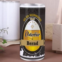 1 Liter Dose Oster-Bier mit Wunschname