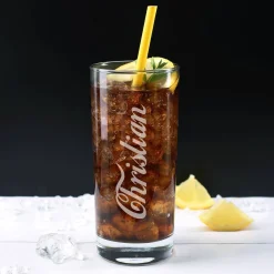 Longdrink-Glas mit Namensgravur