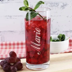 Longdrink-Glas mit Namensgravur