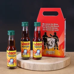Lösch-Tröpfchen - Likörbox für Feuerwehrmänner