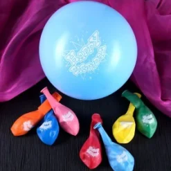 8 Luftballons Happy Birthday