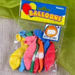 8 Luftballons zum 50. Geburtstag