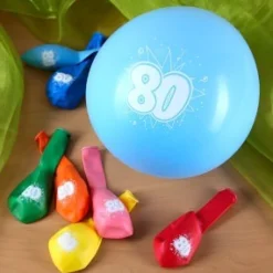 8 Luftballons zum 80. Geburtstag