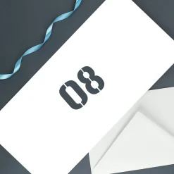 Lustige Geldgeschenk-Karte zum 80. Geburtstag als Waschanleitung personalisiert mit Name