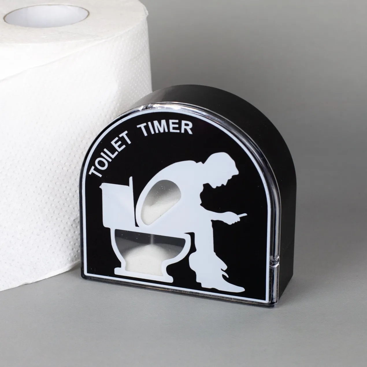 Lustige Sanduhr als Toiletten-Timer - 5 Minuten