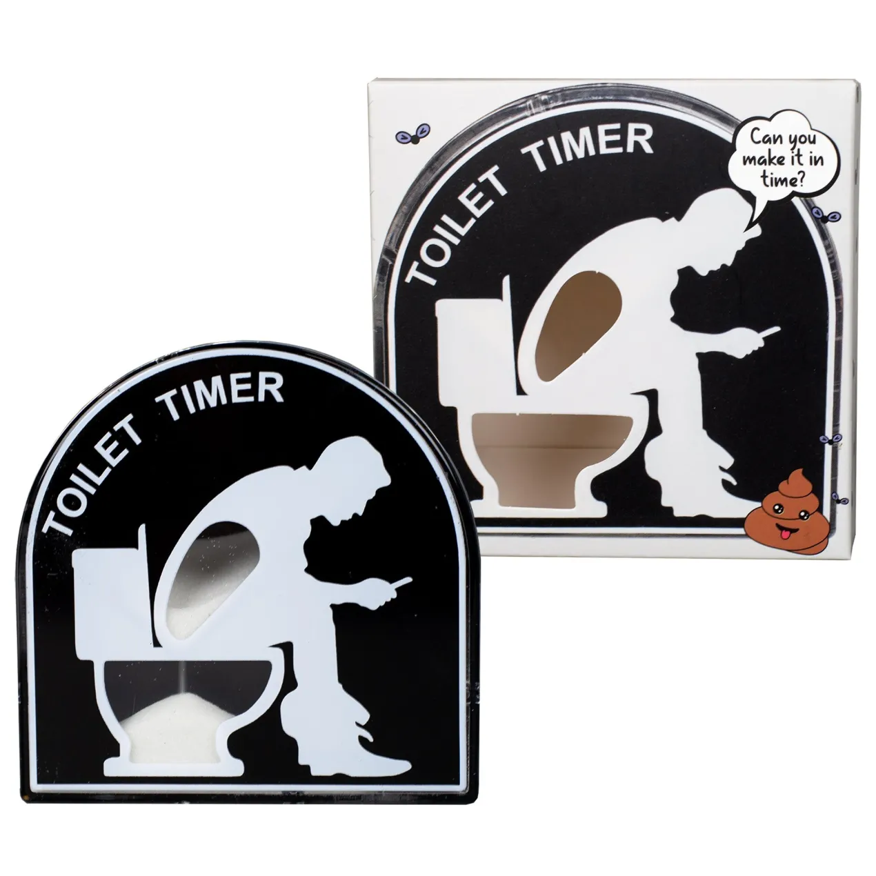 Lustige Sanduhr als Toiletten-Timer - 5 Minuten