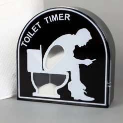 Lustige Sanduhr als Toiletten-Timer - 5 Minuten