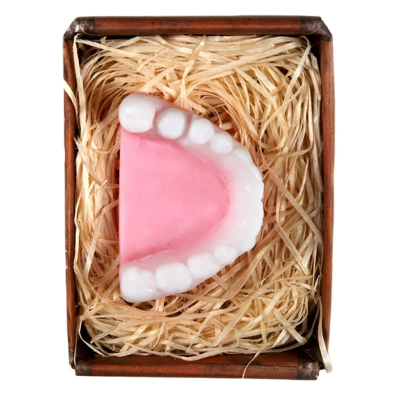 Lustiges Geschenk Gebiss - Seife zum Geburtstag