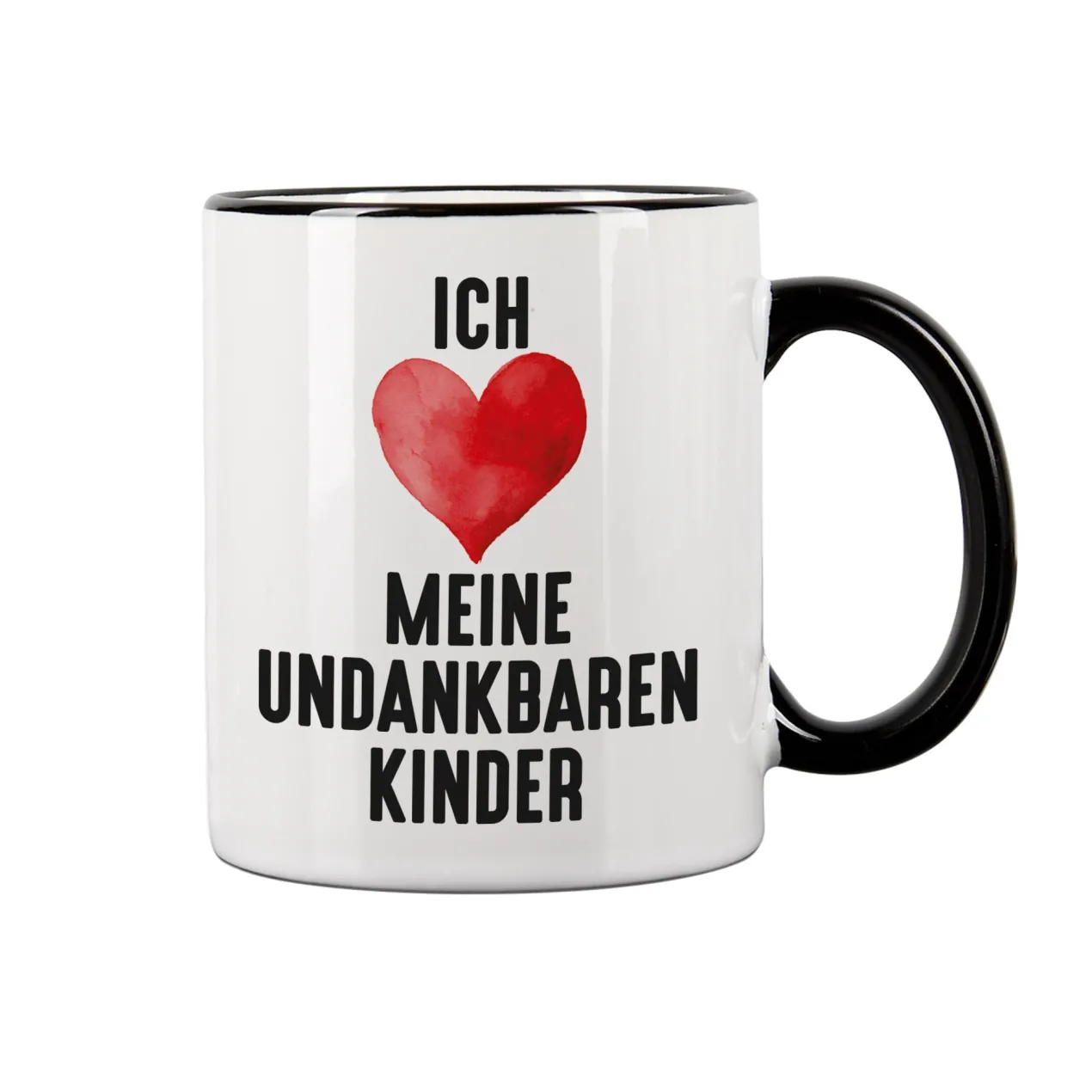 Lustige Tasse 'Ich liebe meine undankbaren Kinder' | Geschenk für Eltern zum Muttertag & Vatertag