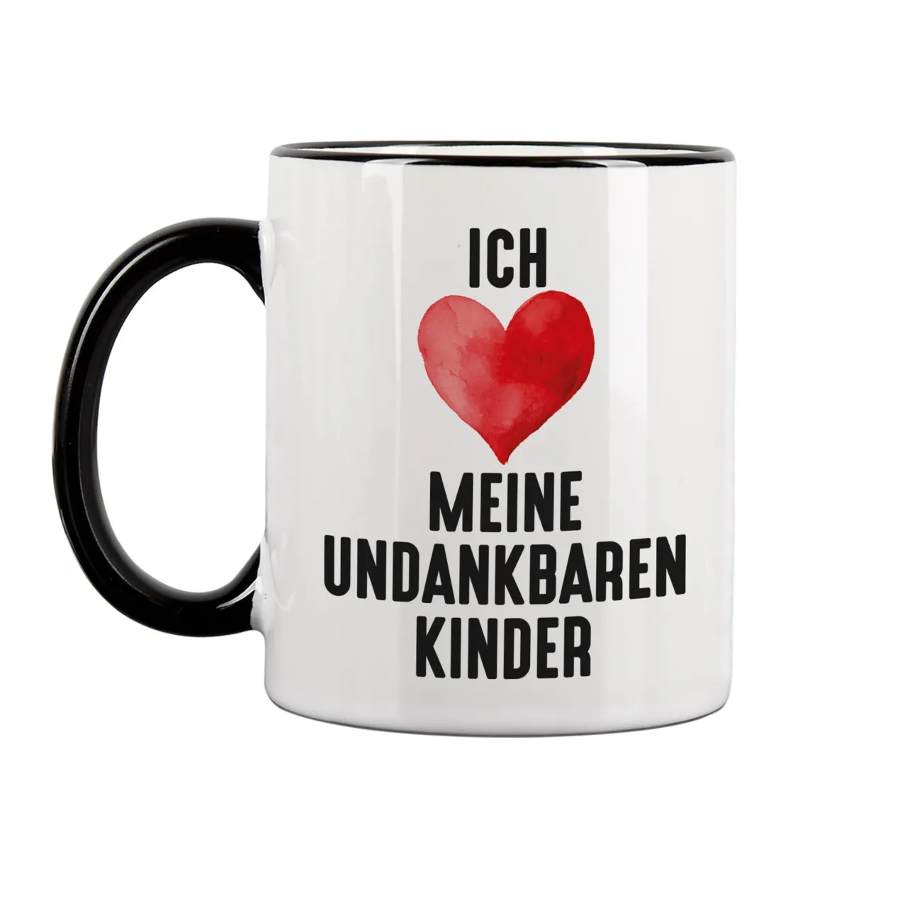 Lustige Tasse 'Ich liebe meine undankbaren Kinder' | Geschenk für Eltern zum Muttertag & Vatertag