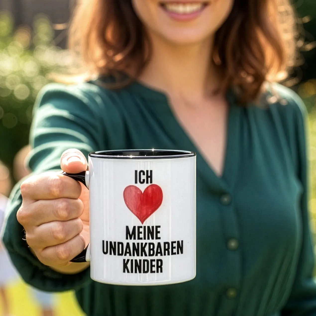 Lustige Tasse 'Ich liebe meine undankbaren Kinder' | Geschenk für Eltern zum Muttertag & Vatertag
