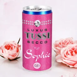 Luxus Tussi-City Secco in der Dose mit Wunschname