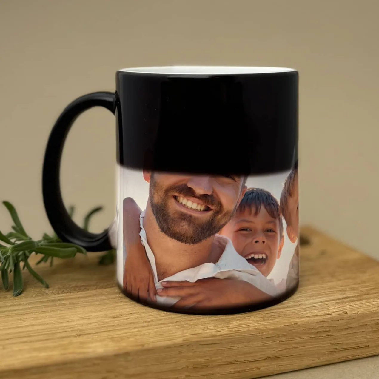 Magic Tasse mit Ihrem Lieblingsfoto und Thermo-Effekt