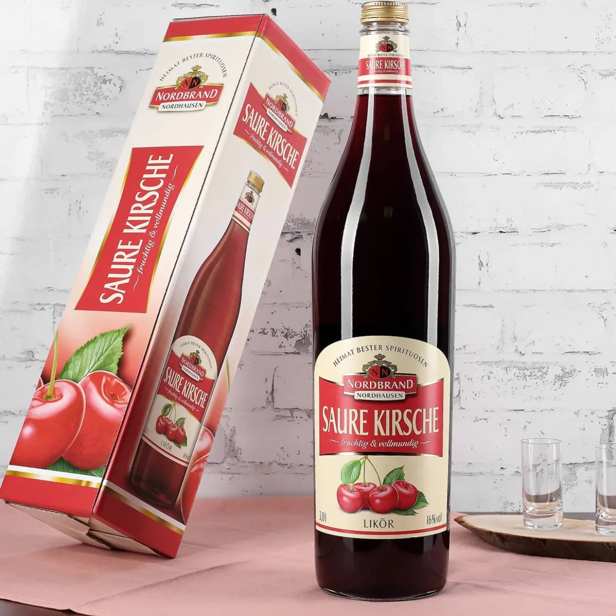 Magnumflasche 3,0l Saure Kirsche