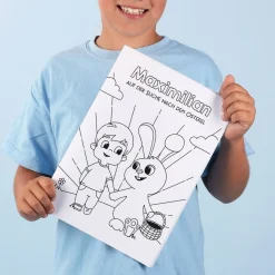 Malheft zu Ostern für Mädchen und Jungen
