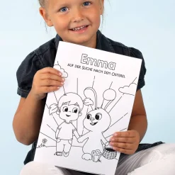 Malheft zu Ostern für Mädchen und Jungen
