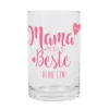 Mama du bist die Beste! Kerzenhalter zum Muttertag