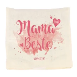Mama du bist die Beste - Kirschkernkissen für Mama