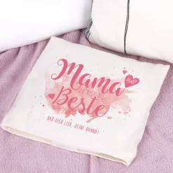 Mama du bist die Beste - Kirschkernkissen für Mama