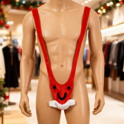 Mankini zu Weihnachten | Herrenbadeanzug in 2 Varianten