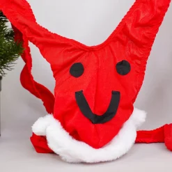 Mankini zu Weihnachten | Herrenbadeanzug in 2 Varianten
