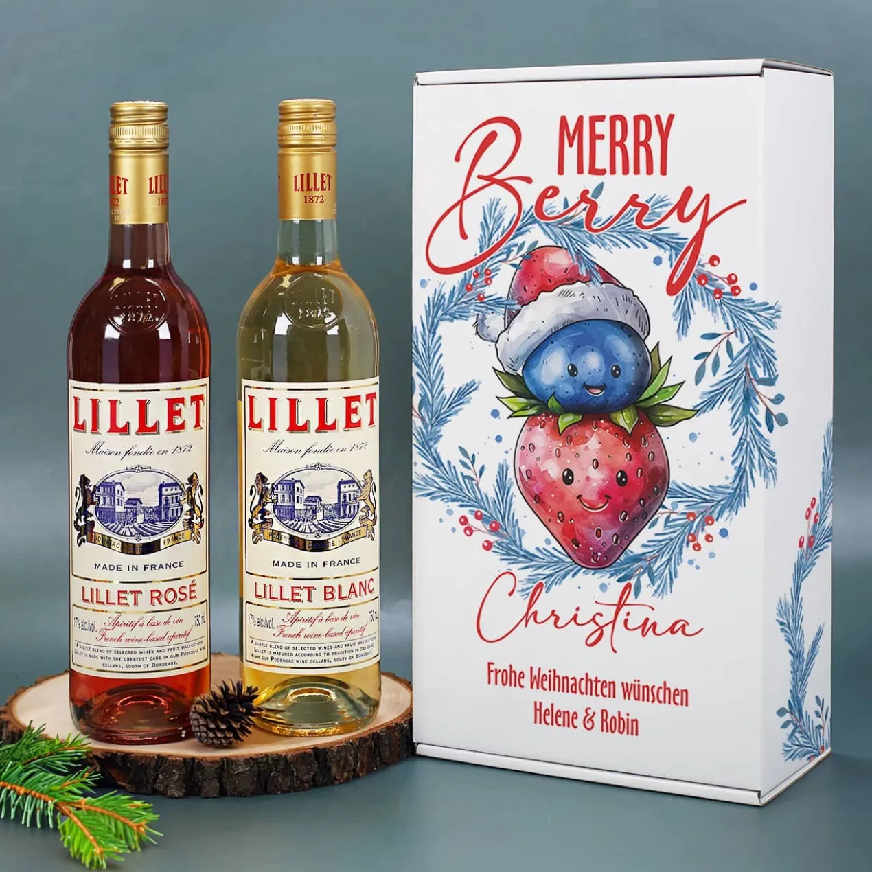 Merry Berry - Lillet Geschenkset zu Weihnachten
