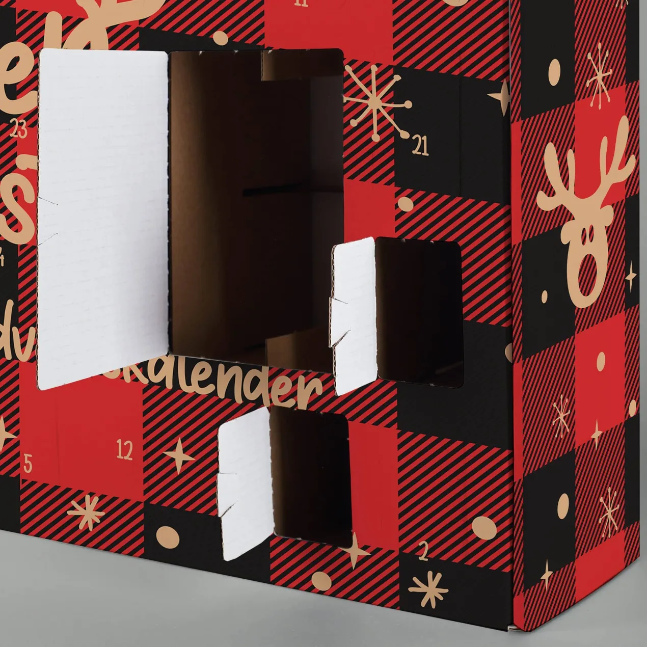 Merry Christmas - DIY Adventskalender mit Ihrem Wunschtext
