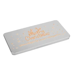 Merry Christmas - Geschenkverpackung mit Wunschtext