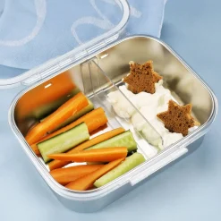 Metall - Brotdose niedliches Pferdemotiv mit Wunschname