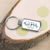 Metall-Schlüsselanhänger für den besten Opa