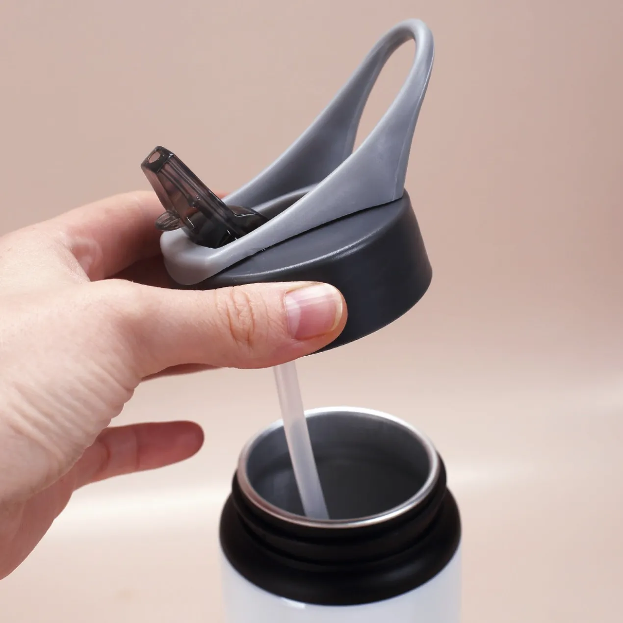 Metall-Trinkflasche - Endlich Schulkind